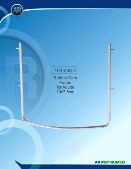 Rubber Dam Frame for Adults 10x7.5cm