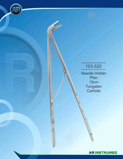 Needle Holder  Plier 15cm Tungsten Carbide