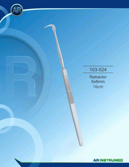 Retractor 5x8mm 16cm