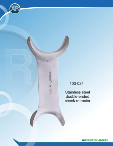 AR INSTRUMED Doppelendiger Wangenretraktor aus Edelstahl für dentale Retraktion Deutschland