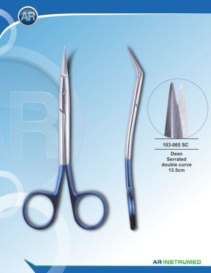 Dean Serrated Double Curve 13.5cm