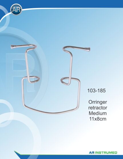 AR INSTRUMED Orringer Retraktor Medium 11x8 cm aus Edelstahl für dentale Retraktion Deutschland