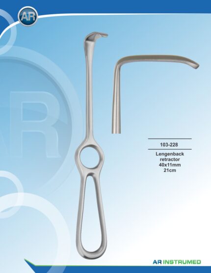 AR INSTRUMED Langenbeck Retractor 21 cm aus rostfreiem Edelstahl für Gewerbe Retraktion bei chirurgischen Eingriffen Deutschland