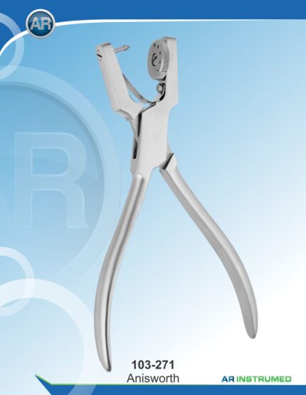 AR INSTRUMED Ainsworth Kofferdam Lochzange 17 cm Deutschland Edelstahl Dentalinstrument sterilisierbar