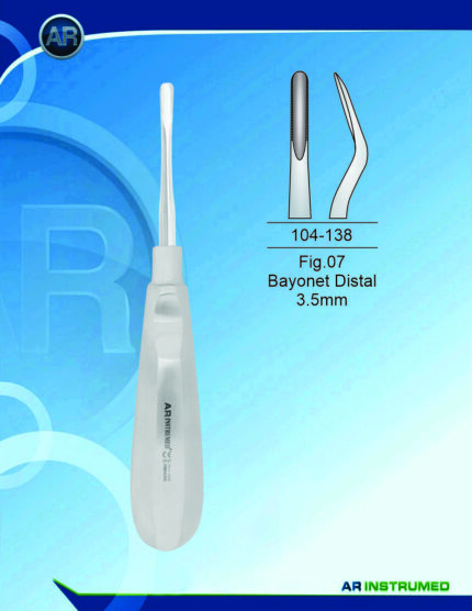 AR INSTRUMED Dental Bayonet Distal Wurzelheber