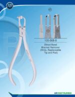 Kieferorthopädie Zangen Direct Bond Bracket Remover (Wide, Replaceable Tip and Pad) (TC)