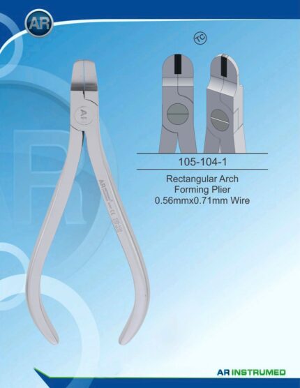 Pince à former les arcs rectangulaires max 0.7mm .028" Wire