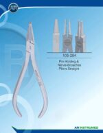 Orthodontics Pliers Pin Holding & Nerve-Broaches Pliers Straight
