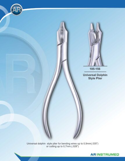 Alicates universales Dolphin Doblar hasta 0,9 mm Cortar hasta 0,7 mm