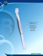 AR INSTRUMED gebogene Membran Pinzette Deutschland Edelstahl Dental Instrument kieferorthopädie sterilisierbar