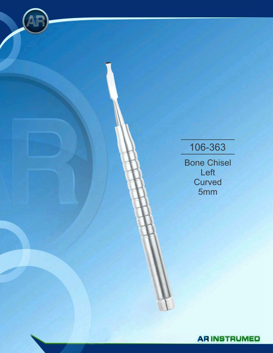 106-363-01.jpg Bone Chisel Curved 5mm - Image 1