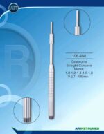 Osteotom Straight-Concave Marks: 1,0-1,2-1,4-1,6-1,8 ø2,7 -180mm - Image 2