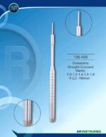 Osteotom Straight-Concave Marks: 1,0-1,2-1,4-1,6-1,8 ø2,0 -180mm - Image 2