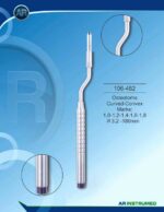 Osteotom Curved-Convex Marks: 1,0-1,2-1,4-1,6-1,8 ø3.2 -180mm - Image 2