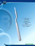 Osteotom Curved-Convex Marks: 1,0-1,2-1,4-1,6-1,8 ø2.0 -180mm
