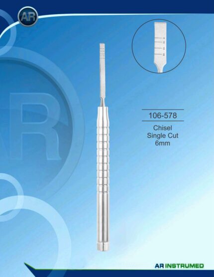 Chisel Single Cut 6mm