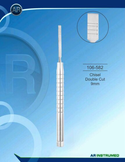 Chisel Double Cut 9mm