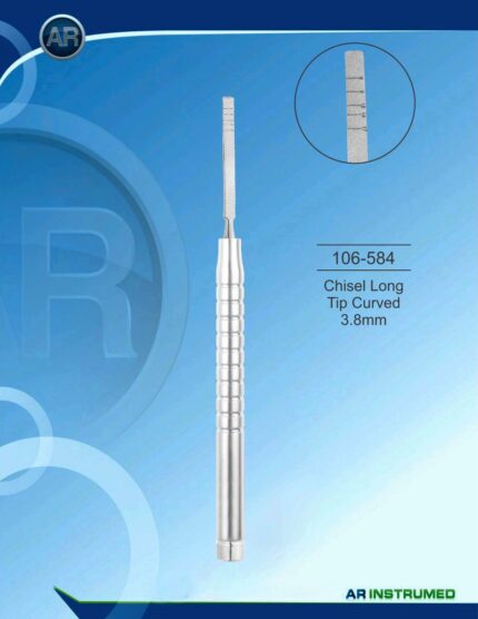 Chisel Long Tip Curved 3.8mm