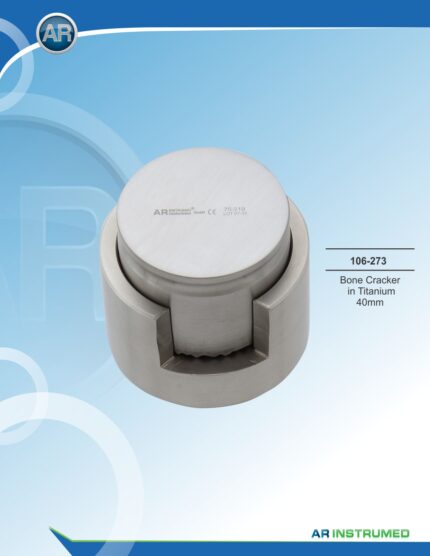 Bone Morselizer in Titanium 40mm