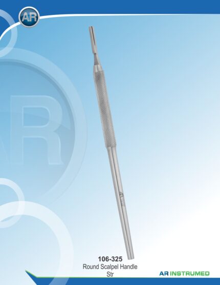 AR INSTRUMED Gerader Rund Skalpellgriff aus Edelstahl für dentale und chirurgische Präzisionsschnitte Deutschland