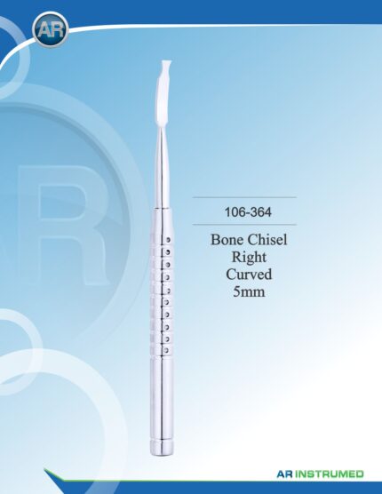 Bone Chisel Right Curved 5mm