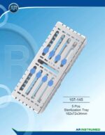 Stainless steel tray (holding cassettes) 5 pieces. Cassettes hold 182x72x34mm - Image 2