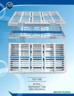 Edelstahltrays ( Kassetten Halten )  288x182x34 mm