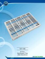 20 Pcs. Sterilization Tray 288x182x34mm – Bild 2