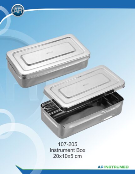 Caja de instrumentos rectangular 20x10x5cm