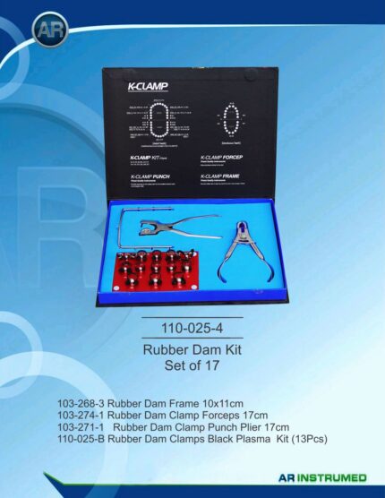 Rubber Dam Kit Set of 17