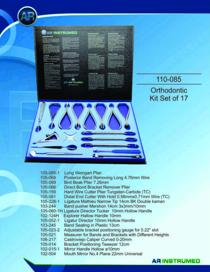 Orthodontic Kit Set of 17