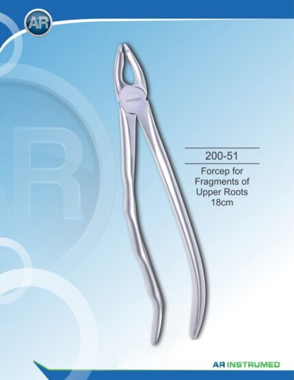 Forcep for Fragments of Upper Roots 18cm
