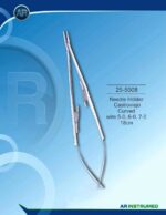 Porte-aiguille Castroviejo Fil courbe 5-0, 6-0, 7-0 18cm