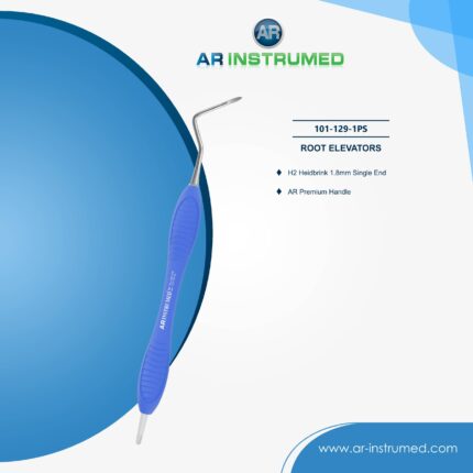 AR INSTRUMED H2 Heidbrink Wurzelheber links gebogen Deutschland 1,8 mm Dentalinstrument Extraktion sterilisierbar
