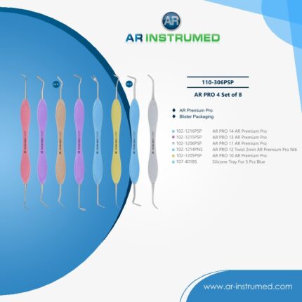 AR PRO 4 Set of 8 Blister Packaging AR Premium Pro